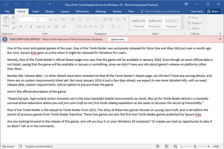 word documents for mac free download